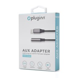 Adapter Pluginn AUX Z na Lightning 0.25m crni