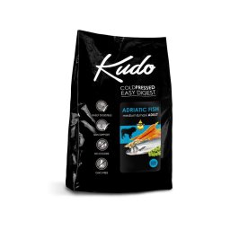 Kudo Low Grain hrana za pse - Adriatic Fish Medium and Maxi ADULT 3kg