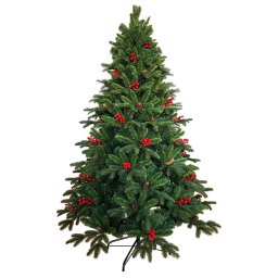 Novogodišnja jelka - Zelena jela Zlatibor sa ukrasima - visina 210cm ( 190028 )