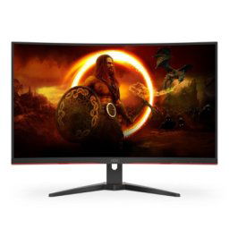 AOC c32g2ze/bk va 1920x1080/240hz/1ms/2xhdmi/dp/freesync monitor 31.5