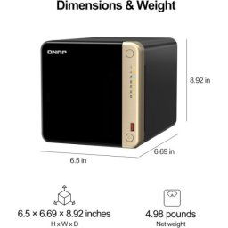 Qnap ts-464-8g 4-bay storage nas