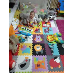 Baby Great Podne puzzle Premijum klase sa ogradicom "Zoo" + "Kontrastne životinje" DVA KOMPLETA ( 11067 )