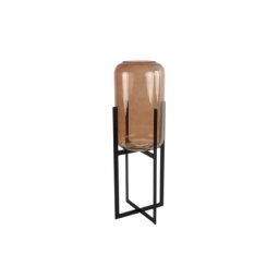 Dekordom 792547 Vaza na postolju debbi 65cm - amber - dcs ( 040168 )