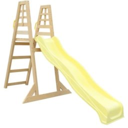 Kinder home Dečija drvena penjalica sa toboganom ( C440 )