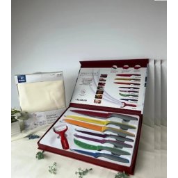 Tchibo Set stolnjak + royalty line noževi rl-col7a ( 359284 )
