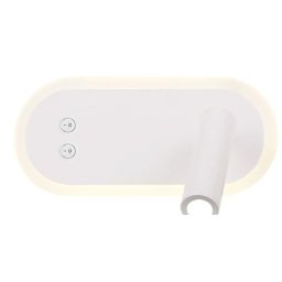 Miracle Zidna Lampa Bela 6W+3W 4000K LED ( 15137 )