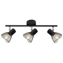 Fly Plafonska Lampa Crna 3 3x40W E14 ( 15127 )