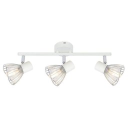 Fly Plafonska Lampa Bela Hrom 2 3x40W E14 ( 15124 )