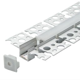 Fleksibilni aluminijumski profil za spuštene plafone 53 mm