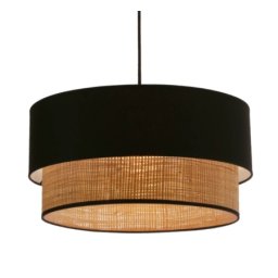 Prato Viseća Lampa Crna Bež 1x60W E27 ( 15097 )
