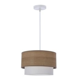 Ruben Viseća Lampa Bela - Orah 1x60 E27 ( 15096 )