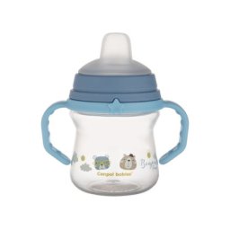 Canpol babies solja bonjour paris 150ml sa silikonskim kljunom (56/612) - blue ( 56/612_blu )