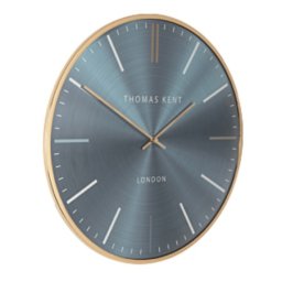 Dekordom Zidni sat oyster 65cm 781105 - steelblue/gold - dcs ( 040110 )
