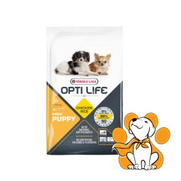 Versele-Laga Opti Life Puppy Mini Chicken 2.5kg, Hrana Za Štence Za Zdrav Razvoj