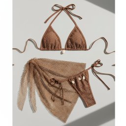 Bikini set - Trodelni Beige