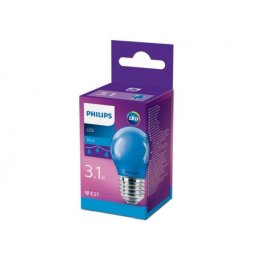 Philips led sijalica u boji 3,1W(25W) E27 P45 PLAVA PS629