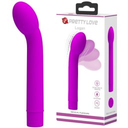 Silikonski vibrator Logan Violet