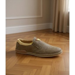 Elegantne perforirane mučke mokasine LANDERJACK 5476