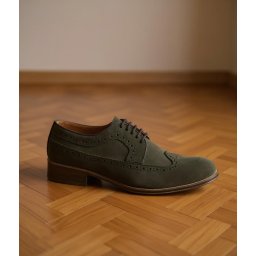 Klasične tamnozelene muške cipele LANDERJACK 5494