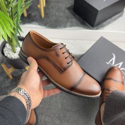 Braon elegantne muške cipele 5693
