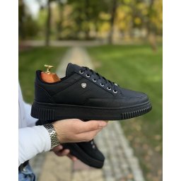 Crne muške elegantne patike 5876