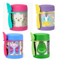 Skip Hop Zoo dečiji termos za hranu 325 ml Rozi