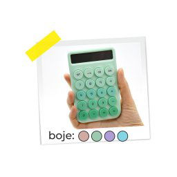 KALKULATOR PASTEL MALI OS-9166 4 boje OP24058 WY #