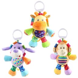 JollyBaby Muzička igračka na potez Životinje