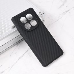 Torbica Carbon fiber za Xiaomi Redmi Note 14 Pro 5G (EU) crna