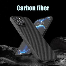 Torbica Carbon fiber za Xiaomi Redmi Note 14 Pro Plus (EU) crna