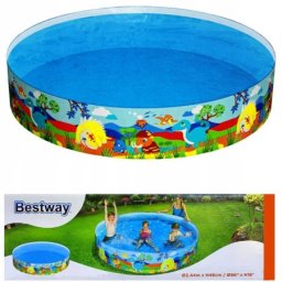 Bestway 55001 Bazen za decu Dinosaurus 244x46cm
