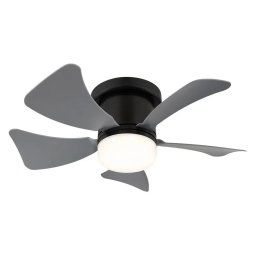 LUSTER VENTILATOR SA LED SVETLOM 10W HINES MINI 03609A GLOBO