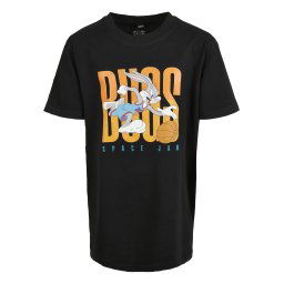 Children's T-shirt Space Jam Balling Bugs black