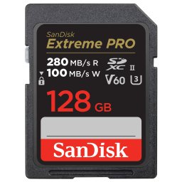 SanDisk 128GB Extreme PRO UHS-II SDXC 280MB/s