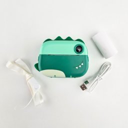 DIGITALNI FOTOAPARAT sa štampačem dečiji ZELENI