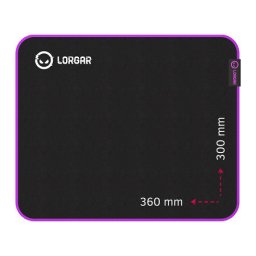 Lorgar main 313, gaming mouse pad, High-speed 360mm x 300mm x 3mm ( LRG-GMP313 )