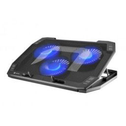 Netec Oriole notebook cooling stand 17.3", 3 black ( NPL-1926 )