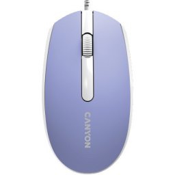 Canyon wired optical mouse with 3 buttons Mountain lavender ( CNE-CMS10ML )