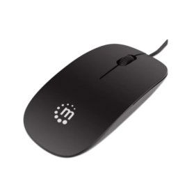 Manhattan Silhouette 177658, black Miš USB