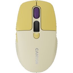Canyon MW-26 LCD Silent Dual Mode Wireless Yellow mouse ( CNS-CMSW26Y )