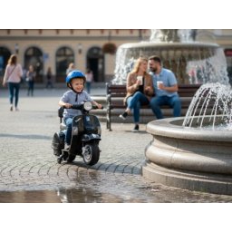 Motor na akumulator Vespa PX150 - Crna