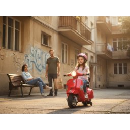 Motor na akumulator Vespa PX150 - Crveni