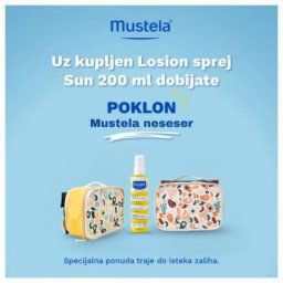 Mustela Sprej za sunčanje 200ml + POKLON NESESER