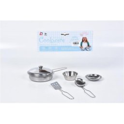 Igračka metalni set posuđa za kuhinju ( 581576 )