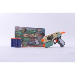 Igračka za decu plastični pištolj sa 6 blaster metaka ( 485761 )