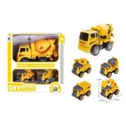 Gradjevinski kamioni set sastavi - rastavi ( 804037 )