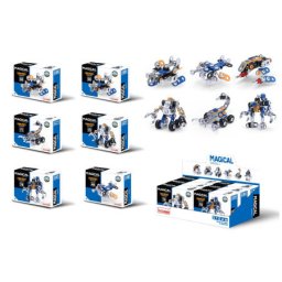 Mini konstruktor - različite metalne mašine - plava ( 978546 )