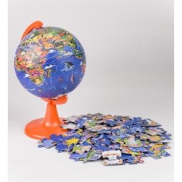 Globus Moj divlji svet+100pcs puzzle 15cm na srpskom jeziku ( 481521 )