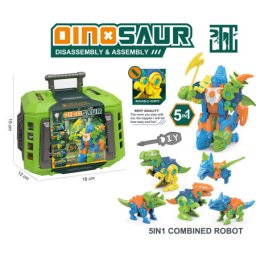 Dinosaurus sastavi - rastavi 5 u 1 u koferu ( 844543 )