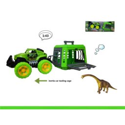 Set za igru - džip sa kavezom i dinosaurusom ( 365535 )